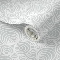 Grey Swirly Shell Pattern