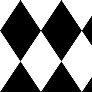 Black white harlequin