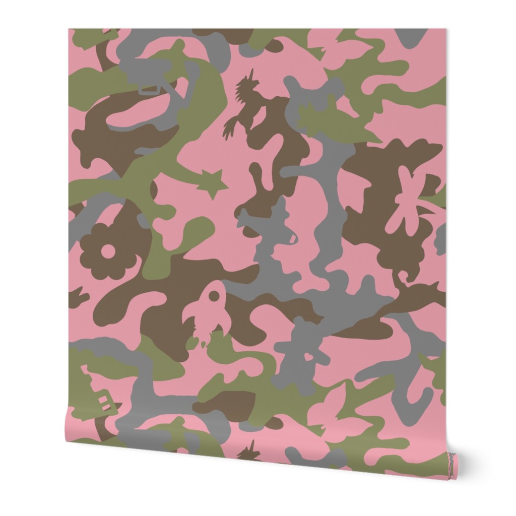 Awesome Camouflage Woodland ~ Pink 