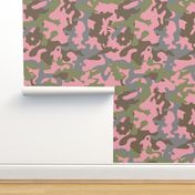 Awesome Camouflage Woodland ~ Pink 