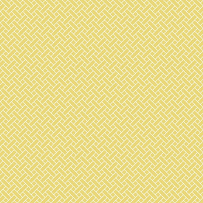 basket weave pattern in yellow