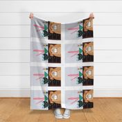 Bull Dog tea towel