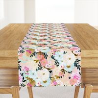 florence painterly floral - M