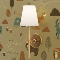 Woodland Camping - scandiavian grey