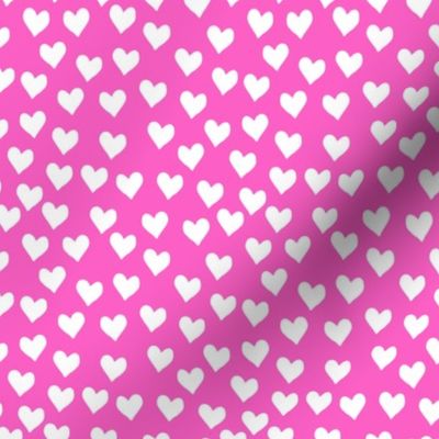hearts on hot pink 