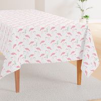 Retro Flamingos & Tully Grass