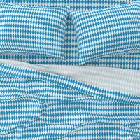 Oktoberfest Bavarian Blue and White Small Diagonal Diamond Pattern