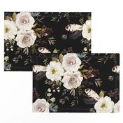 18" Autumn Harvest Flowers - Black