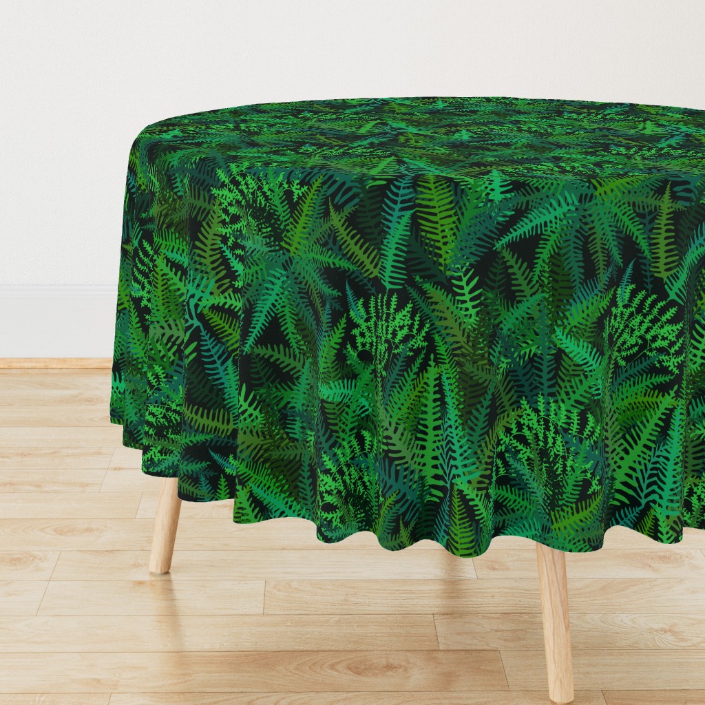 Fern Forest in Emerald Green