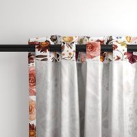 18" Boone Fall Florals - White