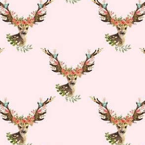 4" Woodland Dreams Deer - Blush
