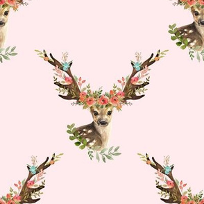 8" Woodland Dreams Deer - Blush