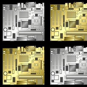 Metallic Motherboards