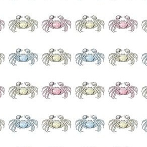 Pastel Crabs