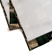 Little man hides and bucks - green plaid -rotated