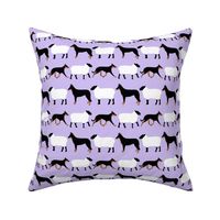 Basic Beaucerons and sheep - lavender
