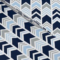 Chevron // Navy/Blue2 /Grey (90)