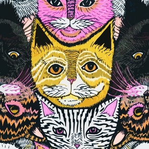 Meow Mix Illustrated Cats | Oversized