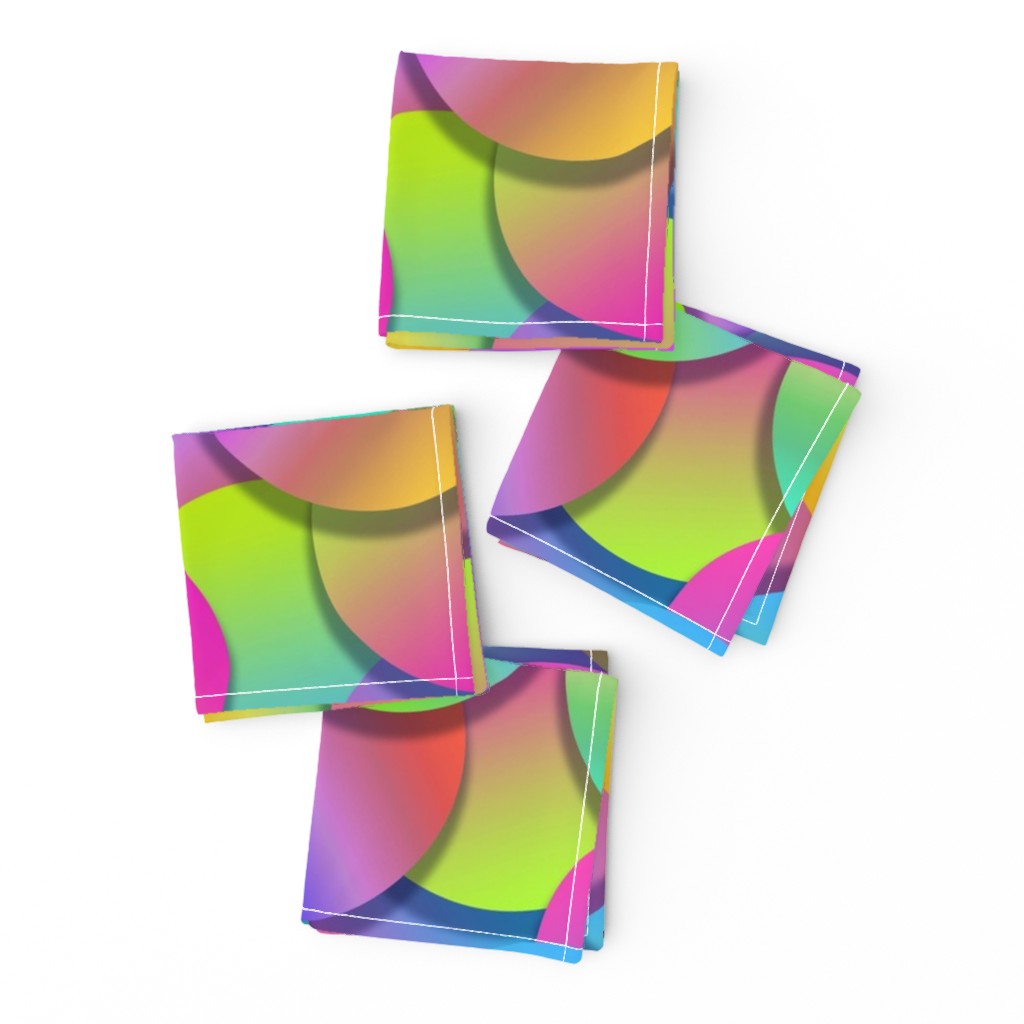Rainbow Confetti | Oversized