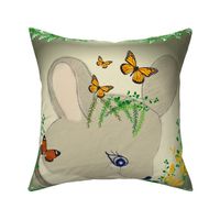 lucky mouse pillow cover