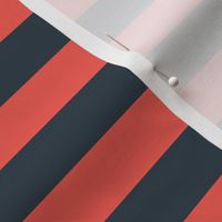 Red and black horizontal stripes. Coordinate. Geometric print. 