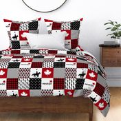 RCMP - Wholecloth Cheater Quilt 