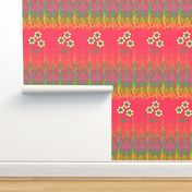 Bright as a daisy chain - watermelon pink