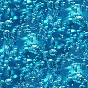 bubbles in the deep blue