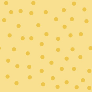 Love 2 Travel - coordinate dots yellow