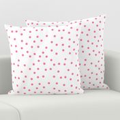 Love 2 Travel - coordinate dots pink white