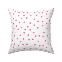 Love 2 Travel - coordinate dots pink white