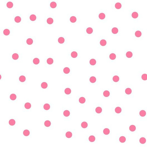 Love 2 Travel - coordinate dots pink white