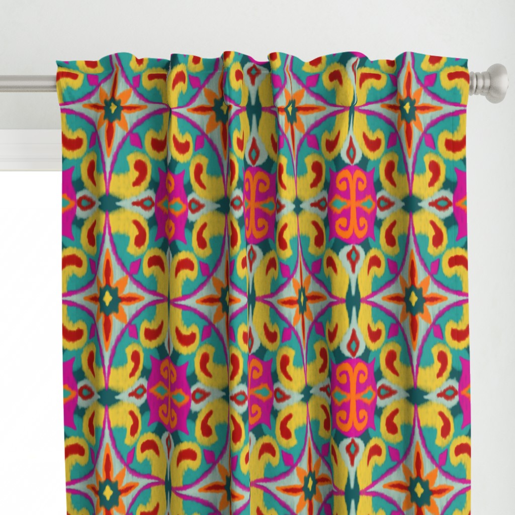 Colourful Ikat