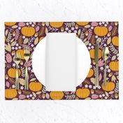 October-Plum purple pumpkin-medium