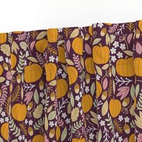 October-Plum purple pumpkin-medium