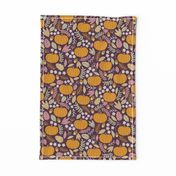 October-Plum purple pumpkin-medium