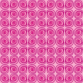 Pink with Magenta Swirl