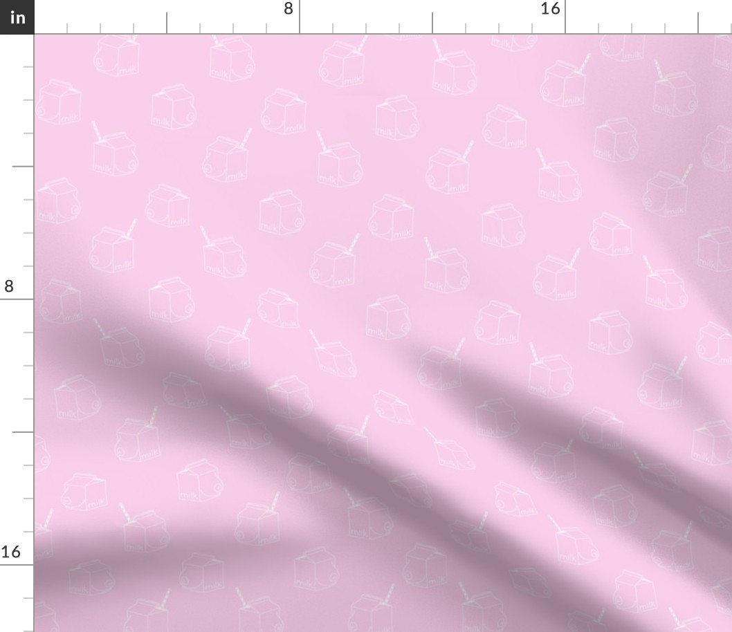 milk - monochrome -baby pink solid