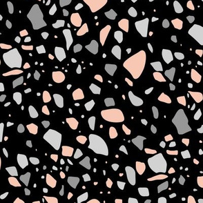 Terrazzo - monochrome coral