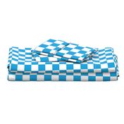 Oktoberfest Bavarian Blue and White Checkerboard