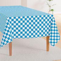 Oktoberfest Bavarian Blue and White Checkerboard