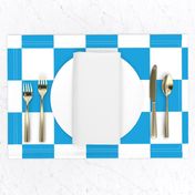 Oktoberfest Bavarian Large Blue and White Checkerboard