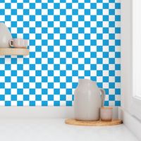 Oktoberfest Bavarian Large Blue and White Checkerboard