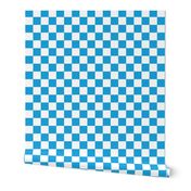 Oktoberfest Bavarian Large Blue and White Checkerboard