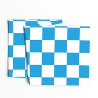 Oktoberfest Bavarian Large Blue and White Checkerboard
