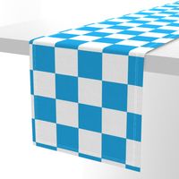 Oktoberfest Bavarian Large Blue and White Checkerboard