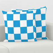 Oktoberfest Bavarian Large Blue and White Checkerboard