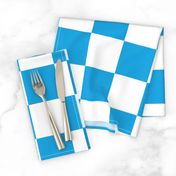 Oktoberfest Bavarian Large Blue and White Checkerboard