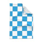 Oktoberfest Bavarian Large Blue and White Checkerboard