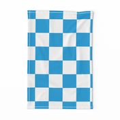 Oktoberfest Bavarian Large Blue and White Checkerboard